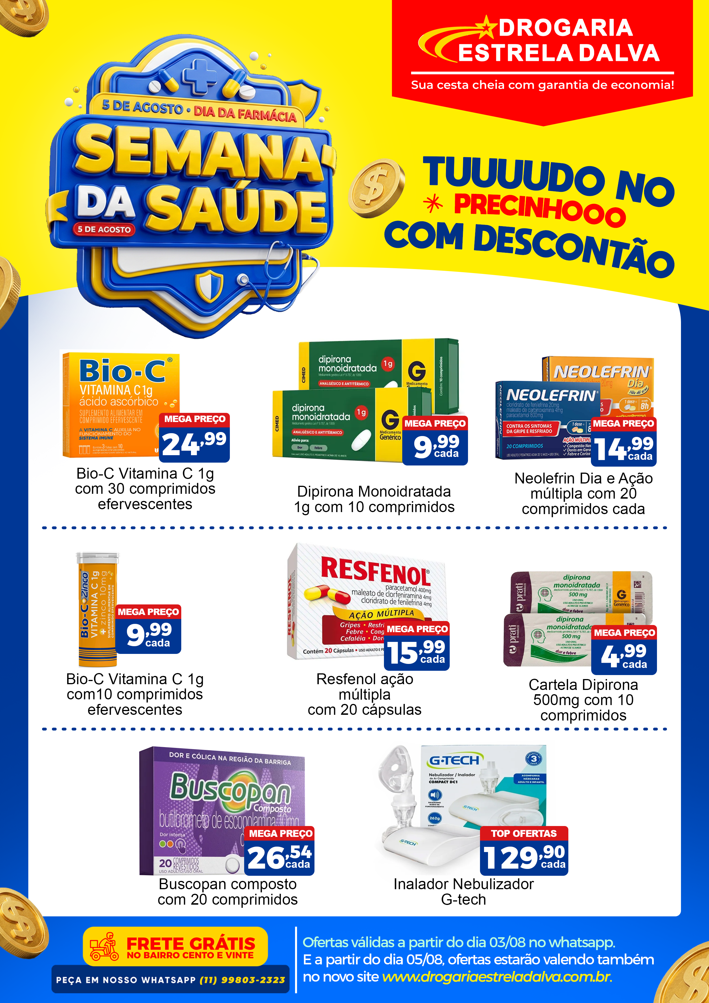 Tabloide Medicamentos — Semana da Saúde